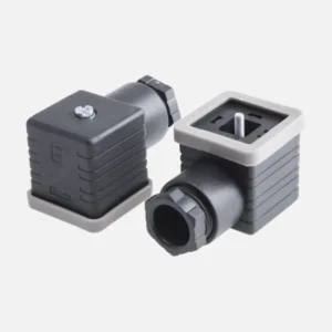 Conector DIN para Válvula Solenoide | Rosbend Automatización Industrial