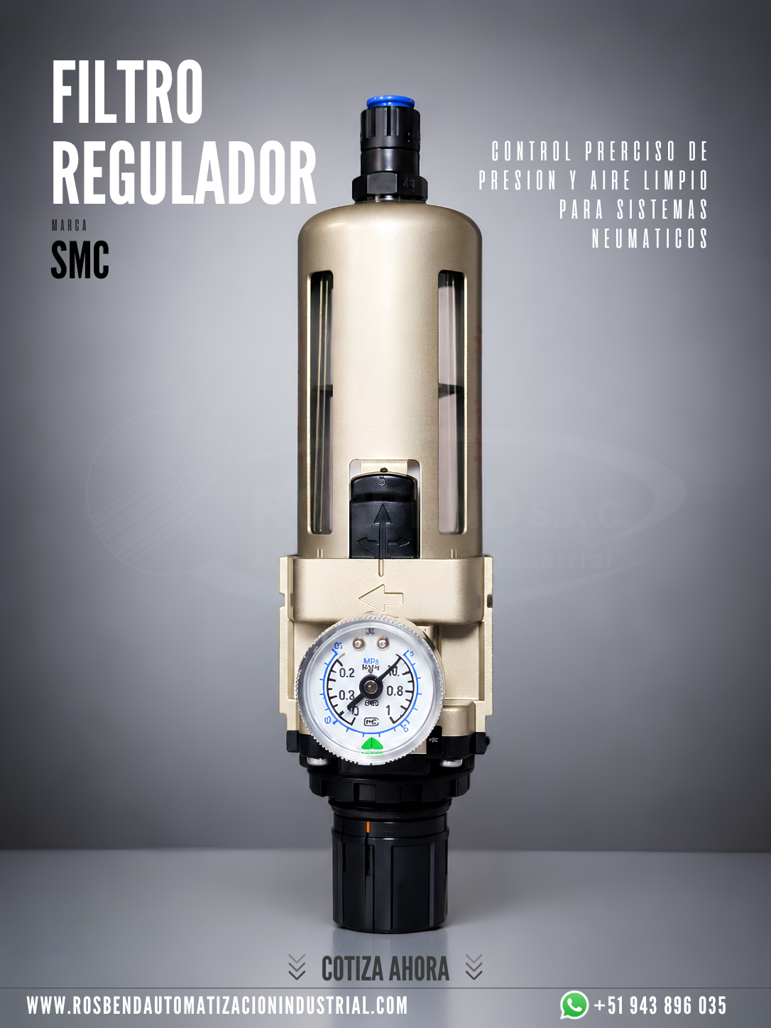 Filtro Regulador SMC