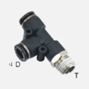 Conector T Con Rosca Lateral | Rosbend Automatización Industrial