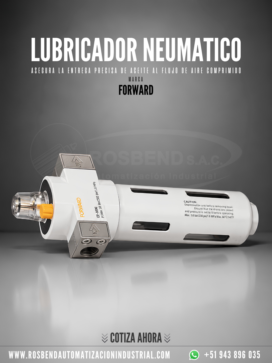 Lubricador Forward OL