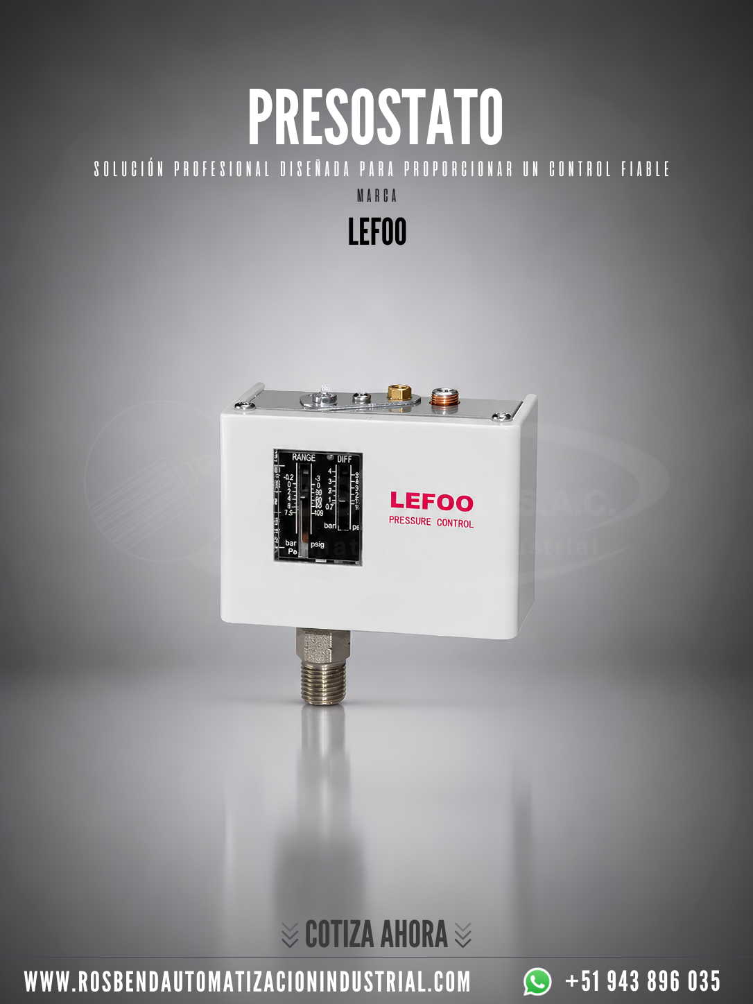 Presostato Lefoo