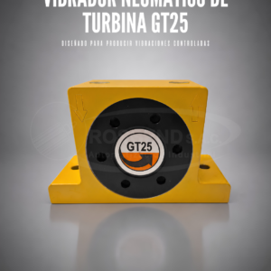 Vibrador Neumático de Turbina Gt25
