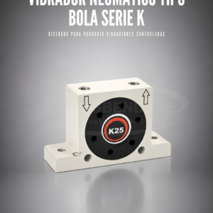 Vibrador Neumático Tipo Bola serie K