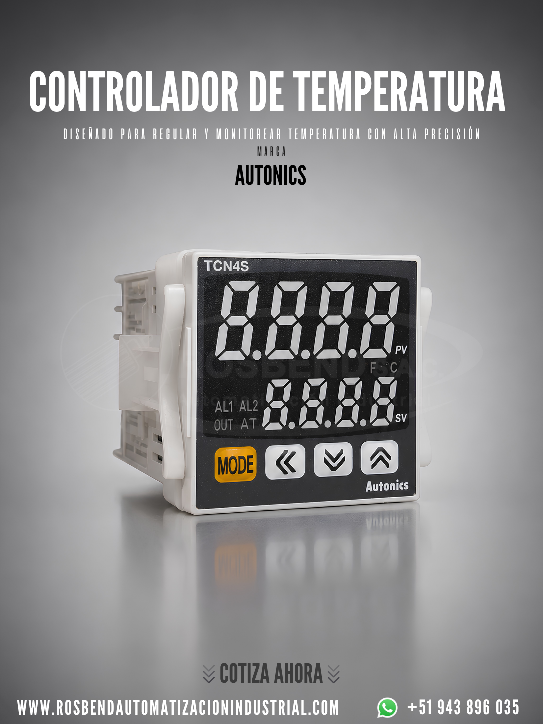 Controlador de Temperatura Autotonics