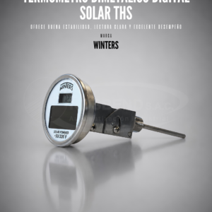 Termómetro Bimetálico Digital Solar Ths