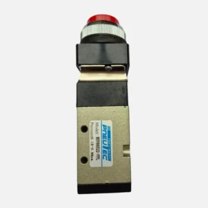 Válvula Neumática De Control Manual Accionado Por Pulsador | Rosbend Automatización Industrial