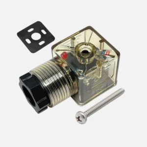 Conector De Solenoide Con LED DIN 43650 | Rosbend Automatización Industrial