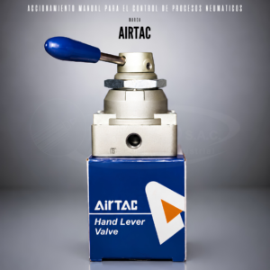 Válvula Manual 4/3 Vías AIRTAC 4HV330-08-S
